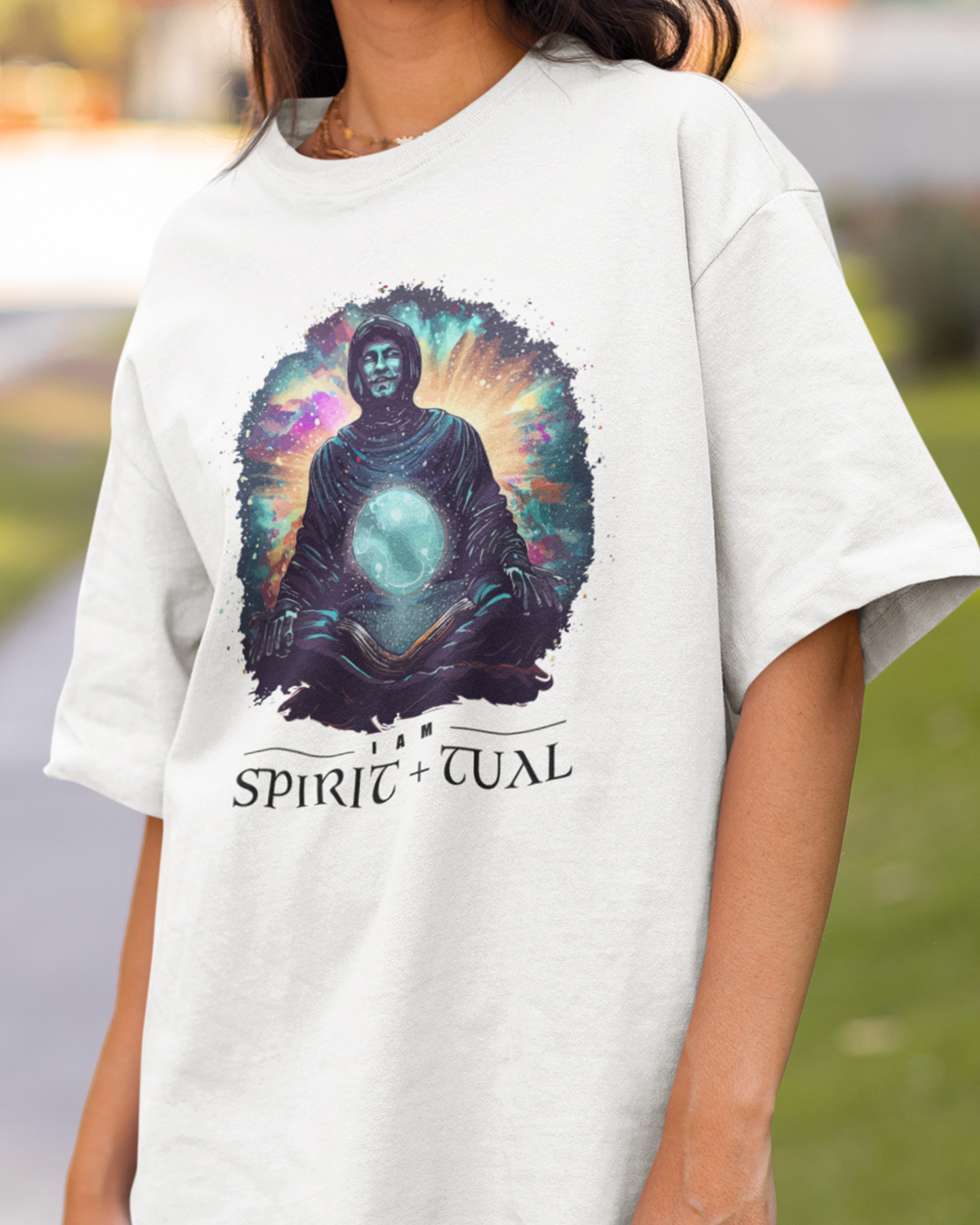 I Am Spiritual Oversized Tshirt