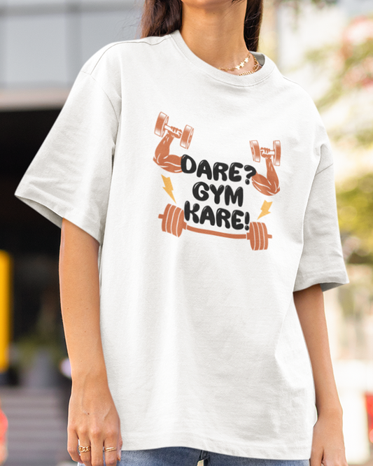 Dare Gym Kare Oversized Tshirt
