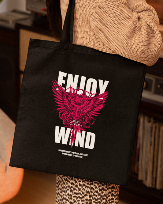 Enjoy The Wind Tote Bag