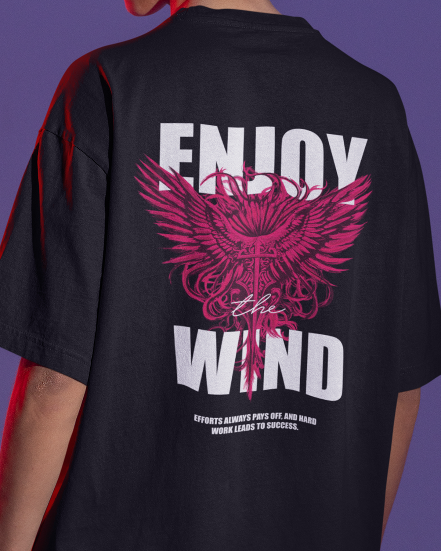 Enjoy The Wind Oversized Tshirt